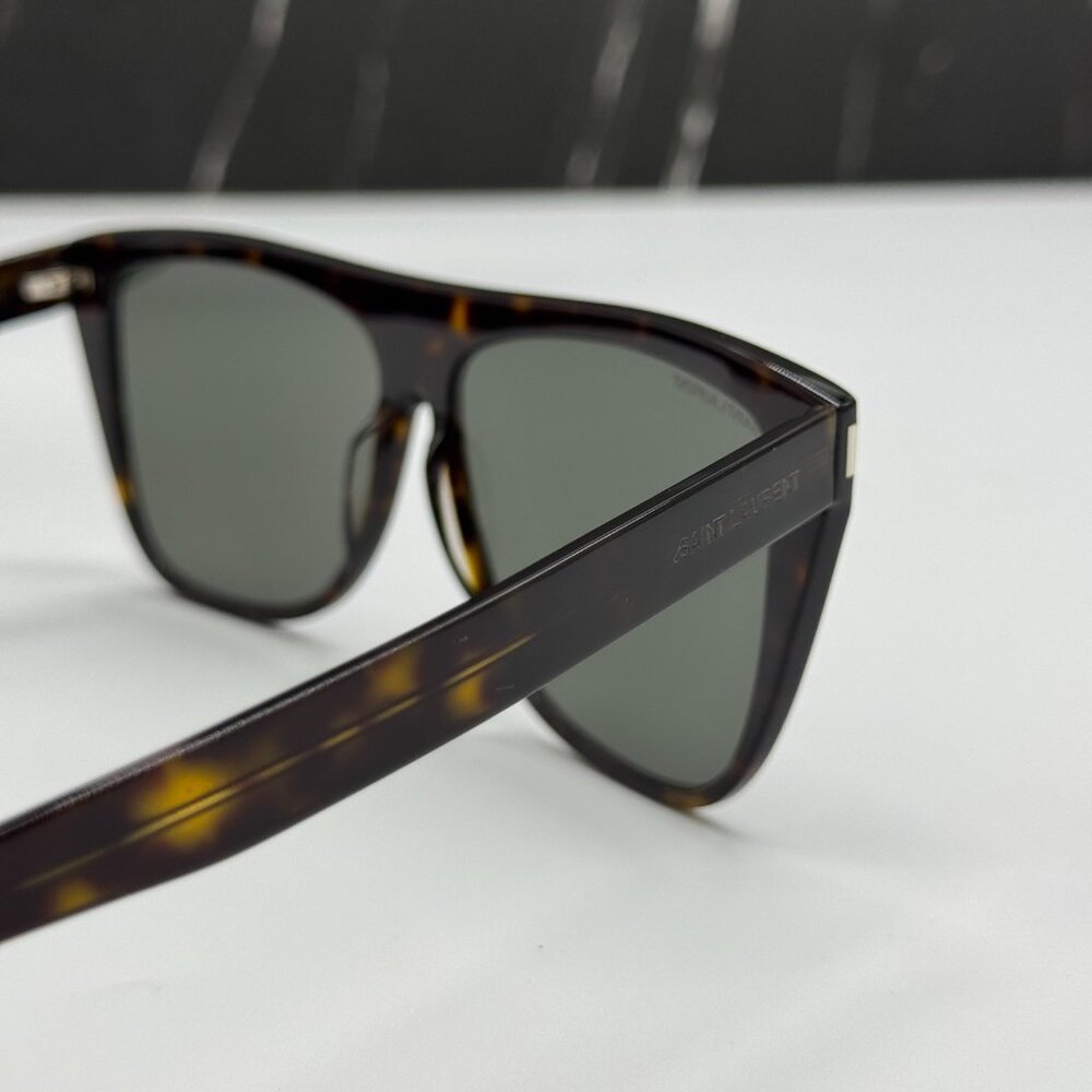 NEW SAINT LAURENT SL1 SLIM 002 UNISEX MASK SUNGLASSES SAINT LAURENT SL 1 SLIM - Picture 6 of 10